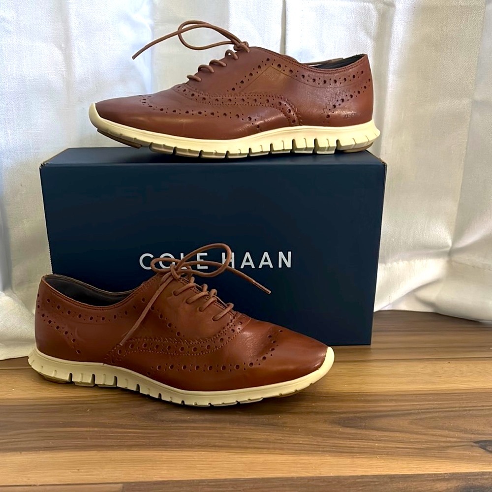 Cole Haan Women's Brown Oxford Shoes